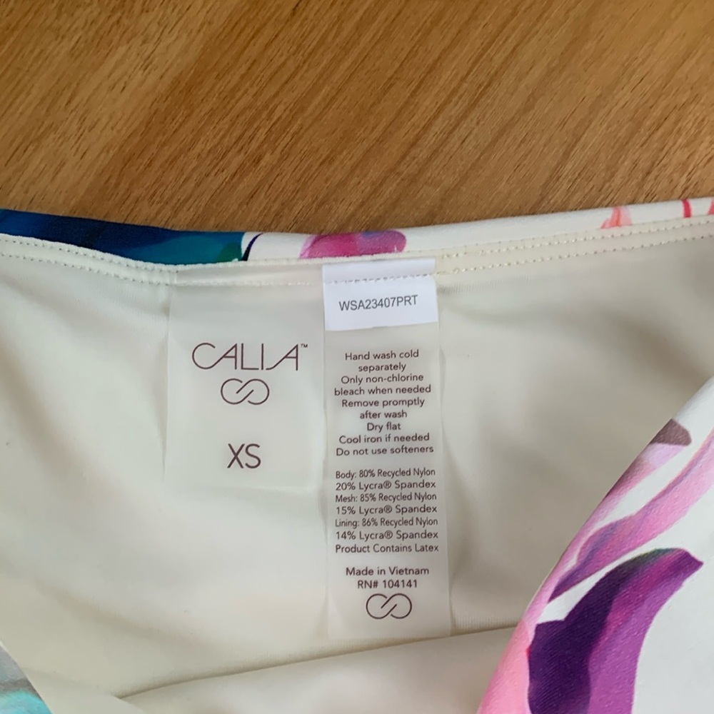 Calia by Carrie Underwood Swim Collection High Rise Bottoms NWT size XS - Picture 4 of 6